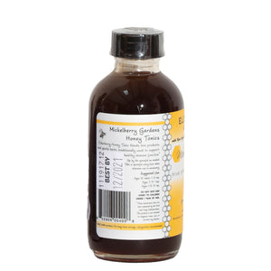 Elderberry Honey Tonic back label